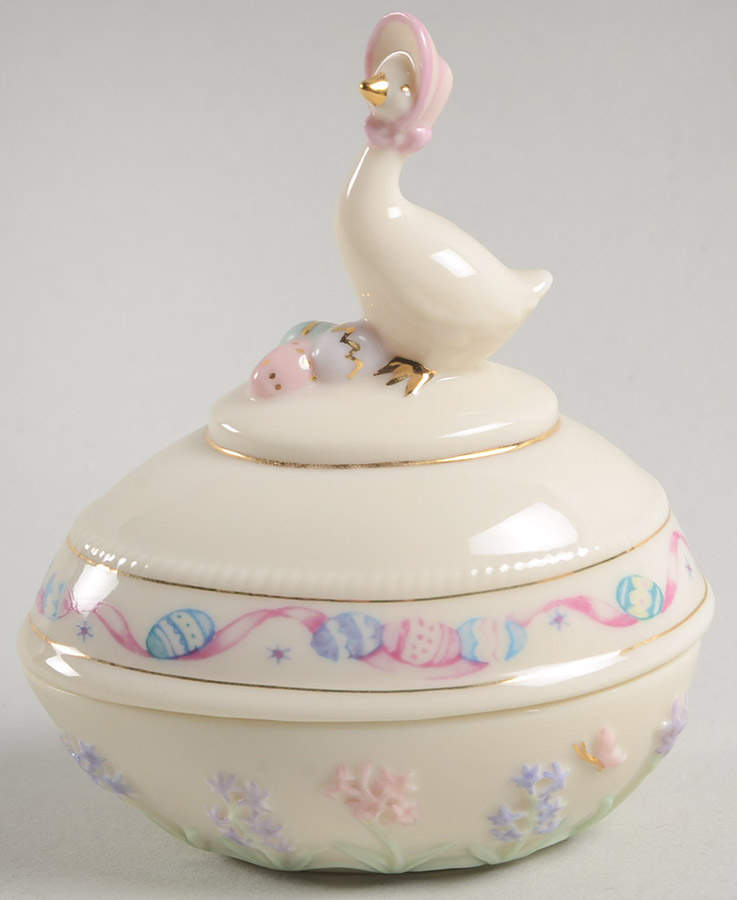 Annual Easter Egg Box Springtime Goose - Boxed by Lenox-1