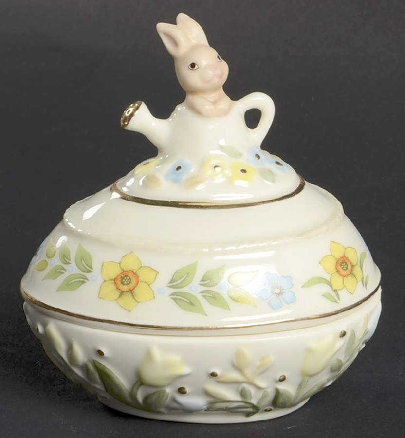 Annual Easter Egg Box Playful Bunny Egg - Boxed by Lenox-1