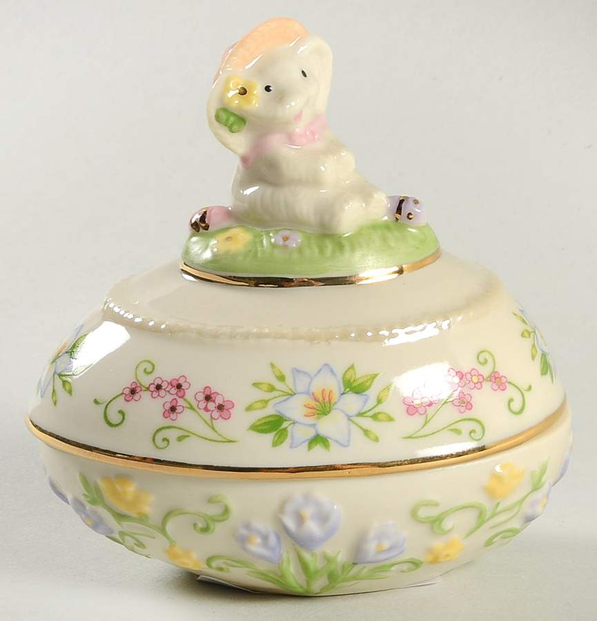 Annual Easter Egg Box Spring Elephant - Boxed by Lenox-1