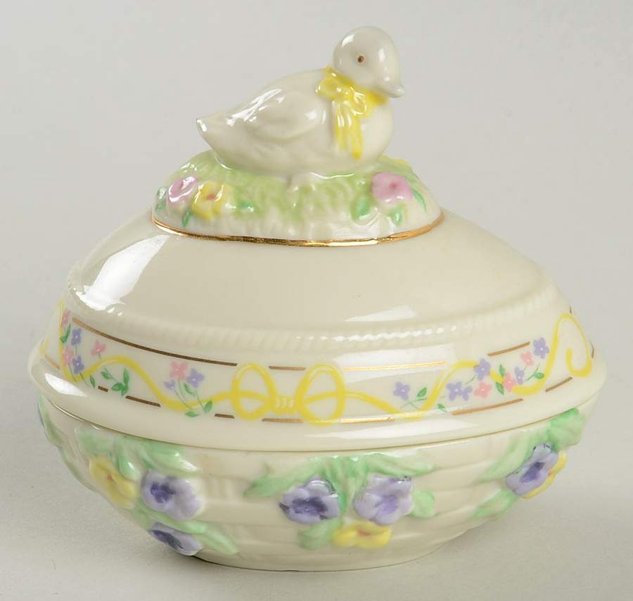 Annual Easter Egg Box The Duck Easter Egg - Boxed by Lenox-1