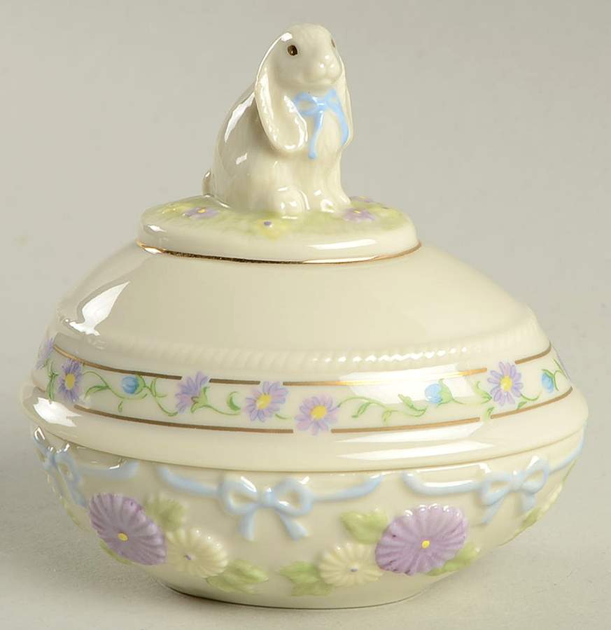 Annual Easter Egg Box The Rabbit Easter Egg - No Box by Lenox-1