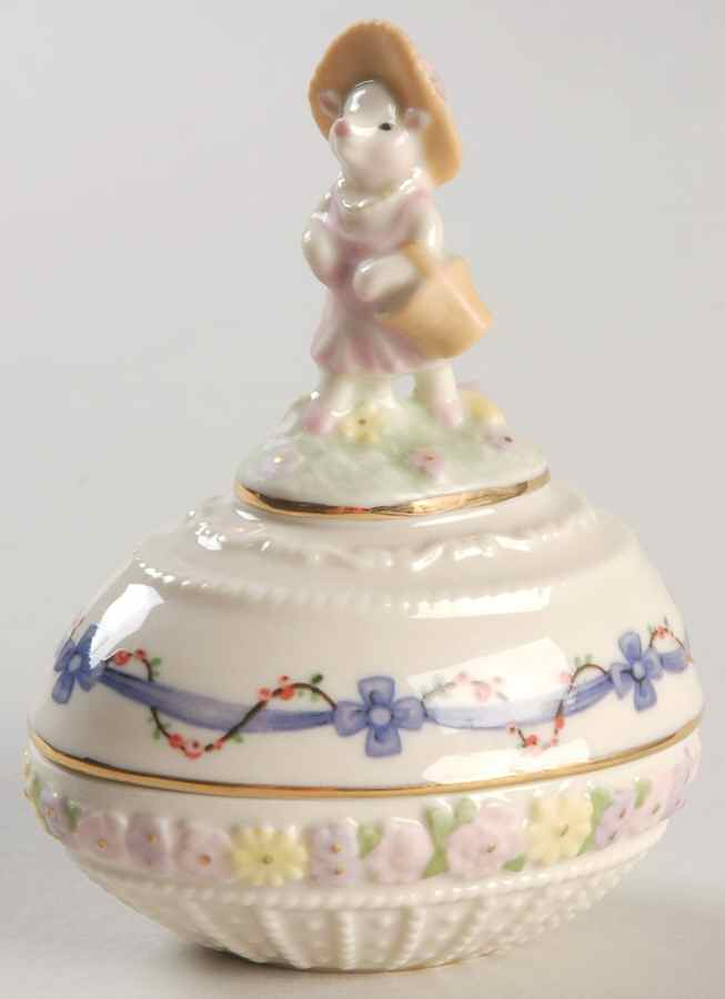 Annual Easter Egg Box The Little Piggy Easter Egg - Boxed by Lenox-1