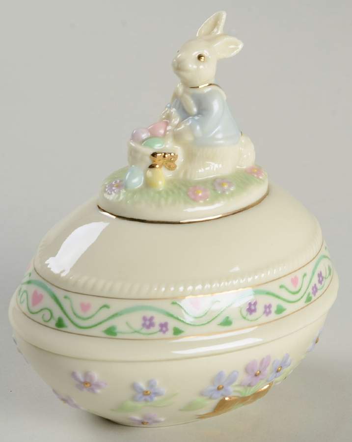 Annual Easter Egg Box Spring Bunny - Boxed by Lenox-1
