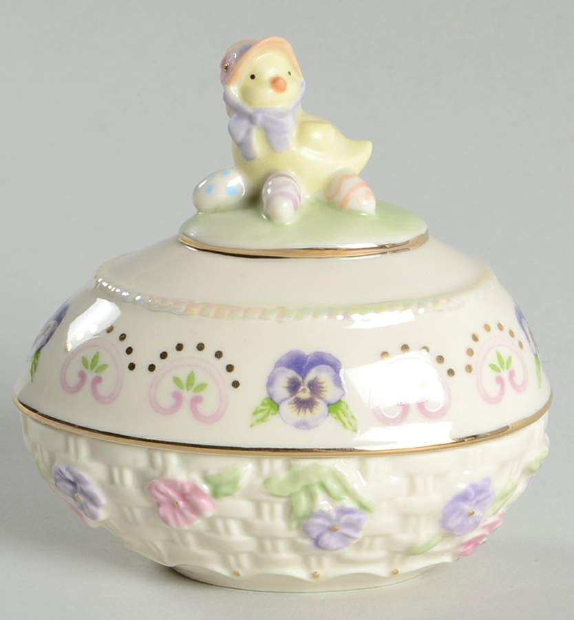 Annual Easter Egg Box Spring Chick Easter Egg - Boxed by Lenox-1