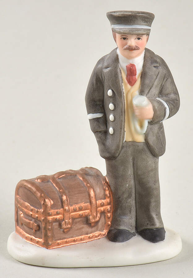 Colonial Village Station Master Only - No Box 56a by Lefton-1