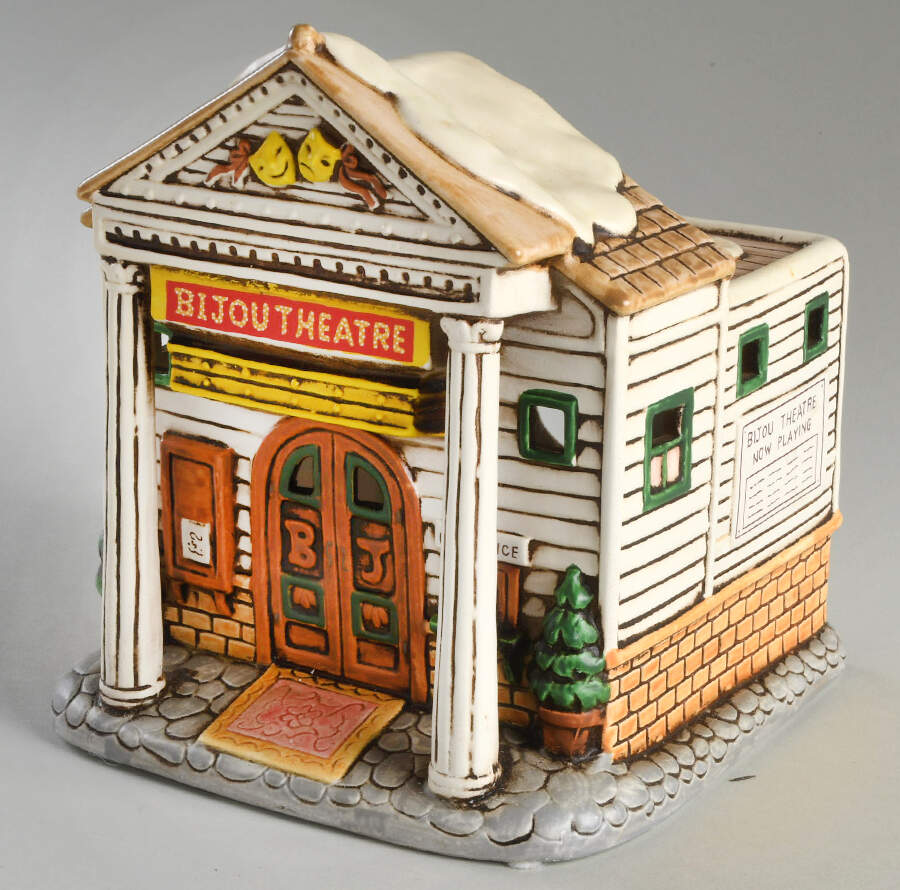 Colonial Village Bijou Theatre - Boxed by Lefton-1