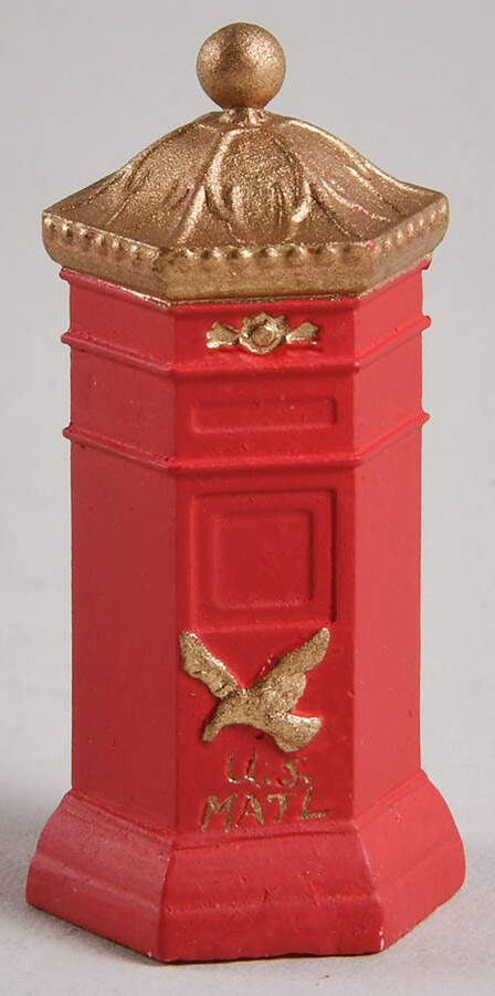Colonial Village Mailbox - Boxed by Lefton-1