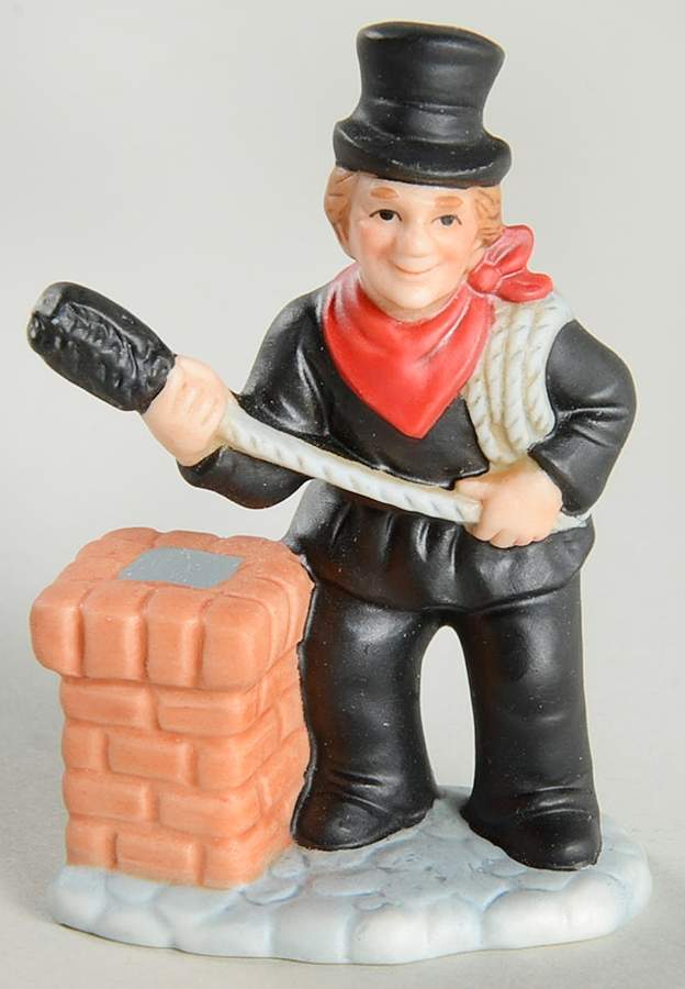 Colonial Village Chimney Sweep - No Box by Lefton-1