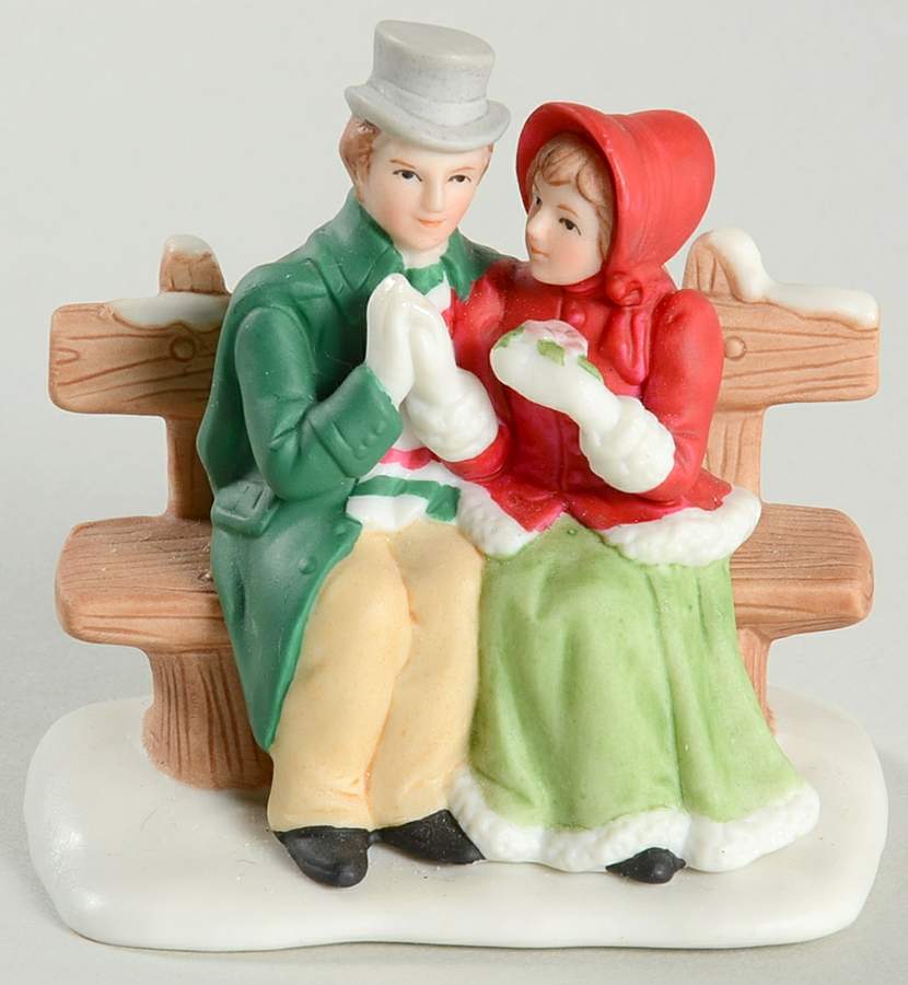 Colonial Village Mr & Mrs Anderson - No Box by Lefton-1