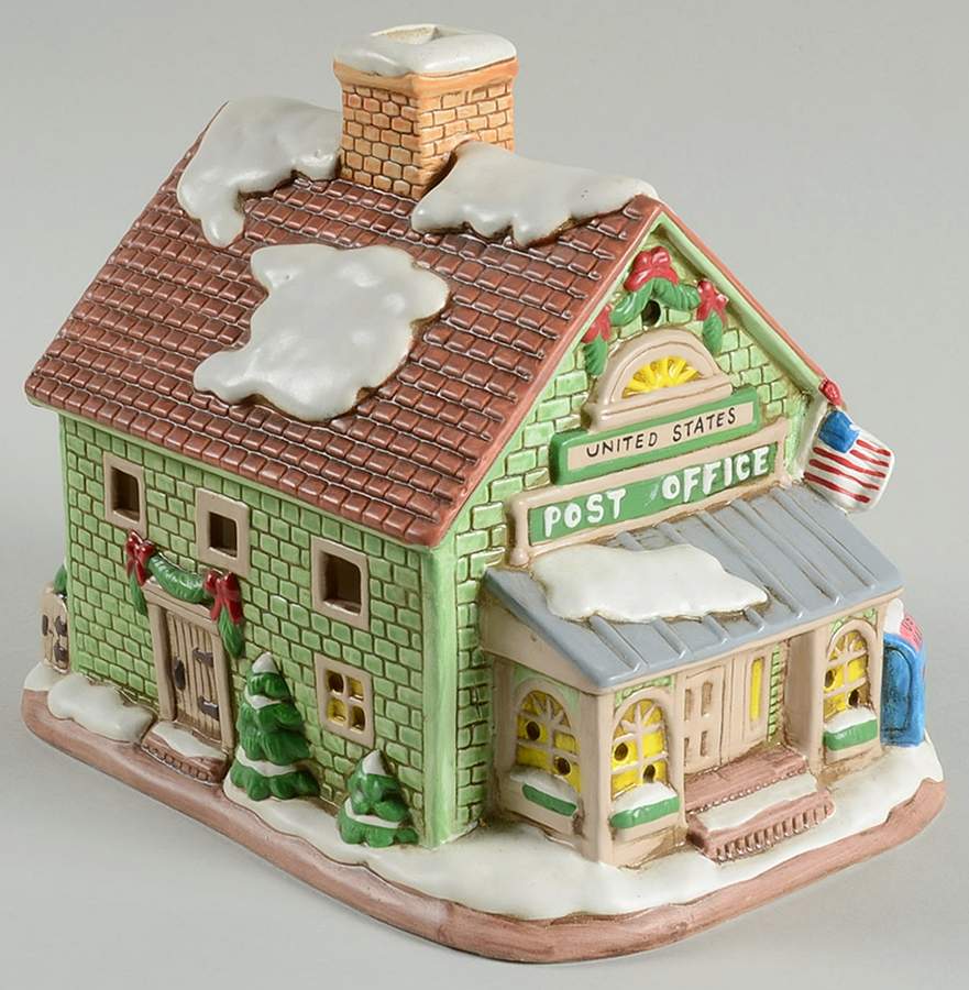 Colonial Village Post Office - Boxed by Lefton-1