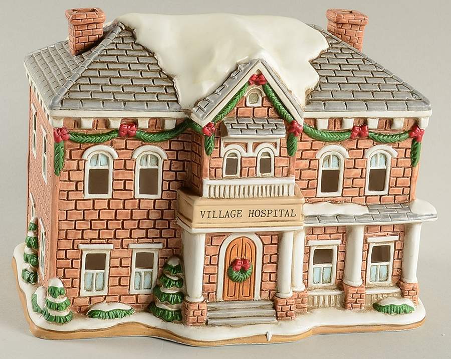 Colonial Village Village Hospital - Boxed by Lefton-1