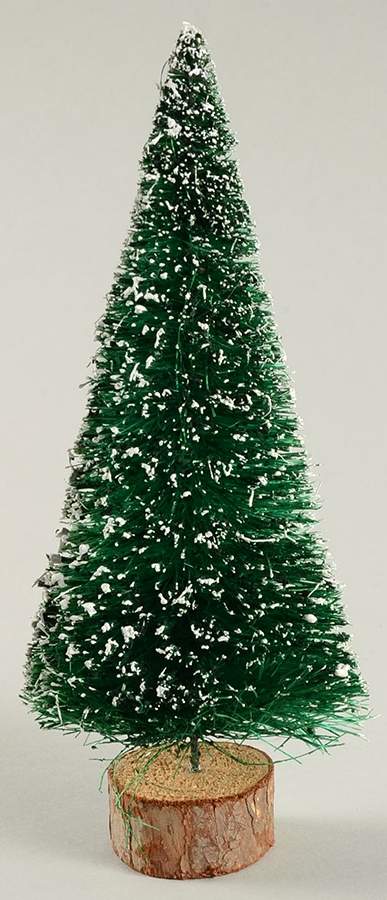 Colonial Village Tree-Bristle Extra Small - Boxed by Lefton-1