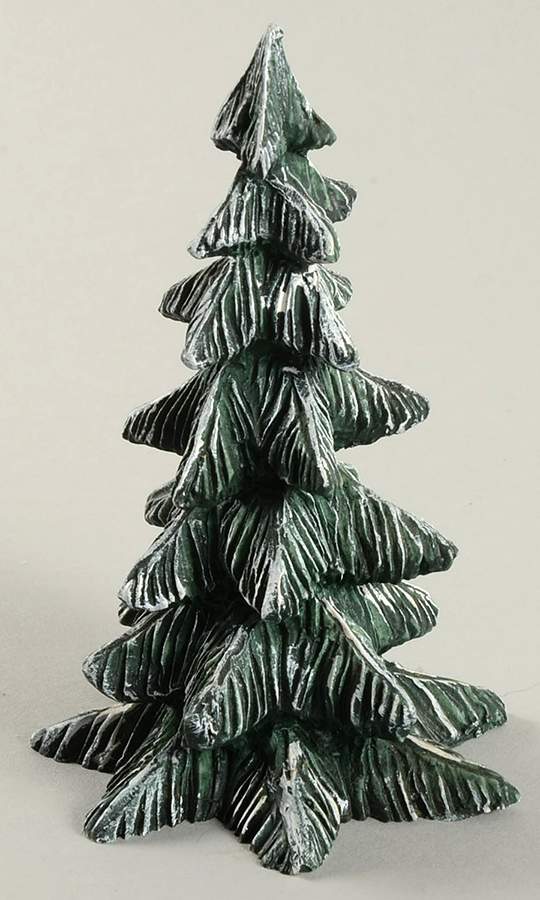 Colonial Village Fir Tree-Medium Resin - No Box by Lefton-1