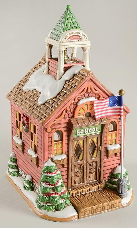 Colonial Village Northpoint School - With Box by Lefton-1
