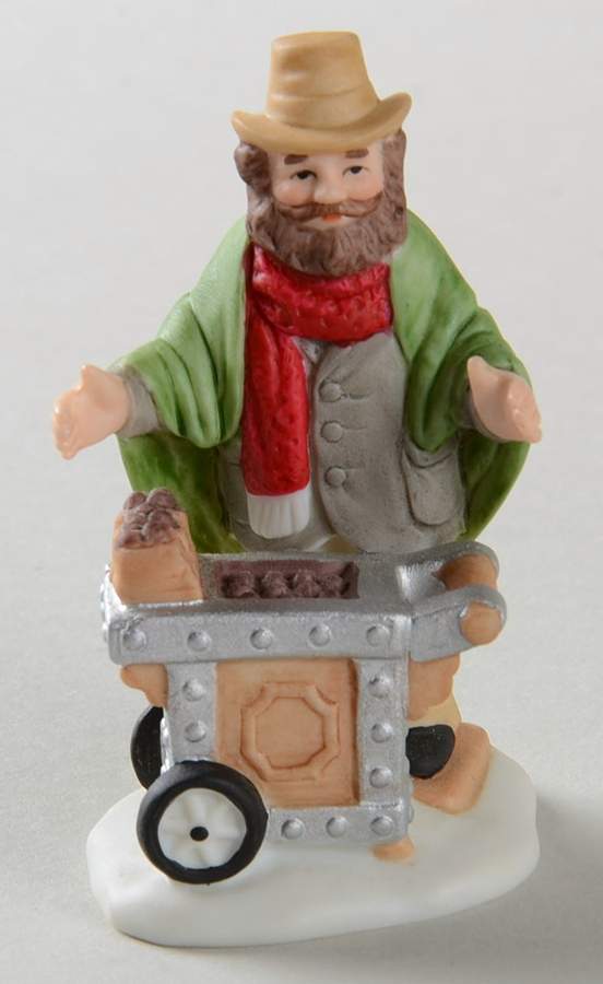Colonial Village A Christmas Tradition-Chestnut Roaster - No Box by Lefton-1