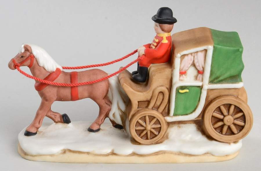 Colonial Village Cab - No Box by Lefton-1