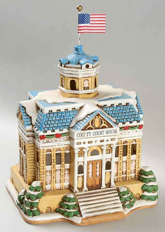 Colonial Village County Courthouse - Boxed by Lefton-1