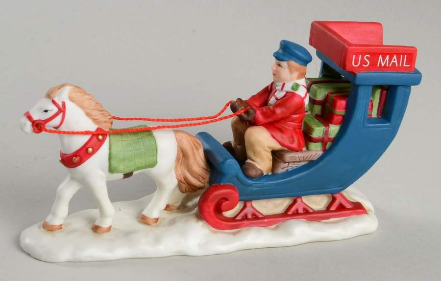 Colonial Village Postal Express - No Box by Lefton-1