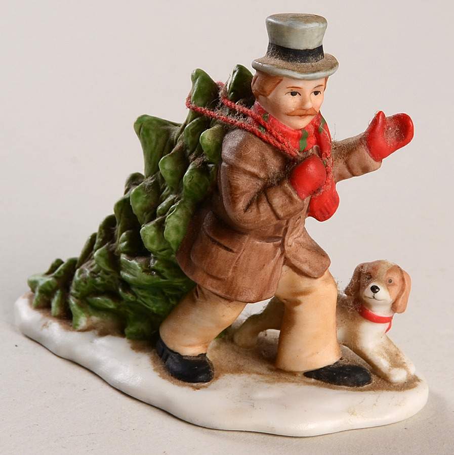 Colonial Village Mr. Capper & Patches - No Box by Lefton-1