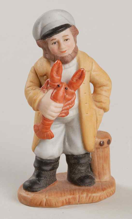 Colonial Village Miles O'Keefe-Lighthouse Keeper - No Box 60 by Lefton-1