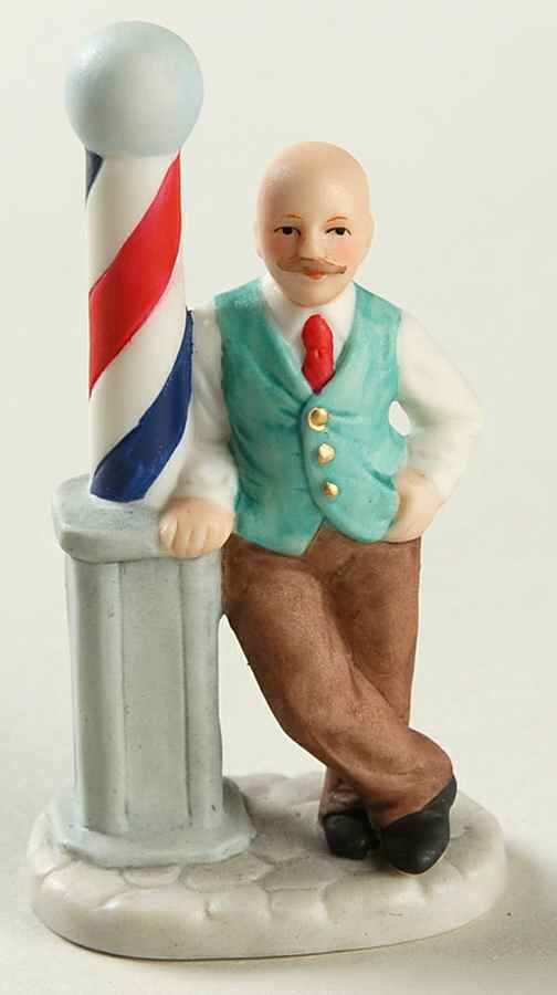 Colonial Village Sam The Barber - No Box by Lefton-1