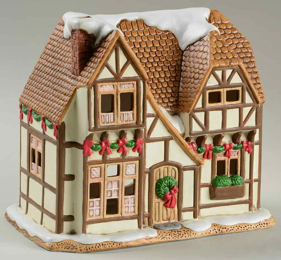 Colonial Village Hampshire House - Boxed by Lefton-1