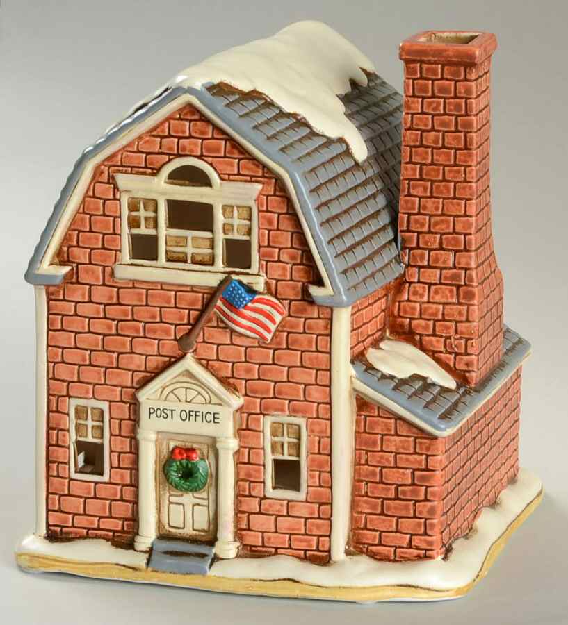 Colonial Village Country Post Office - Boxed by Lefton-1