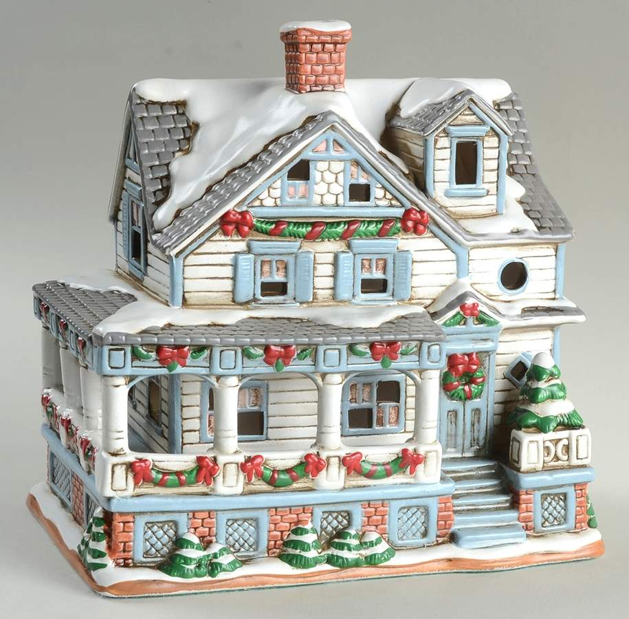 Colonial Village Lakehurst Cottage - Boxed by Lefton-1