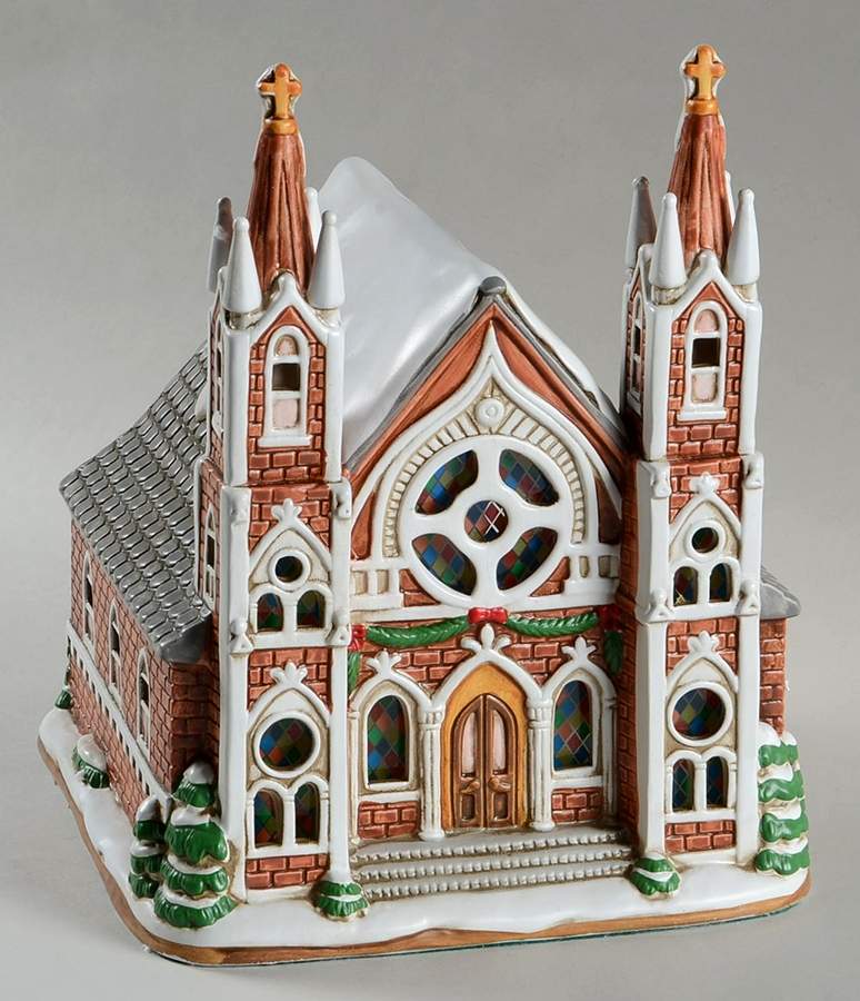Colonial Village Saint James Cathedral - Boxed by Lefton-1