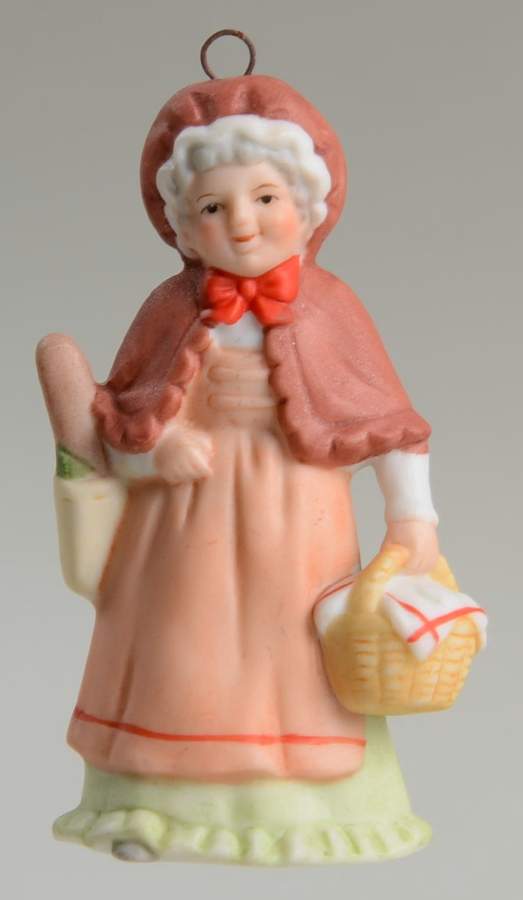 Colonial Village Eberhardts-Grandma Ornament - No Box by Lefton-1