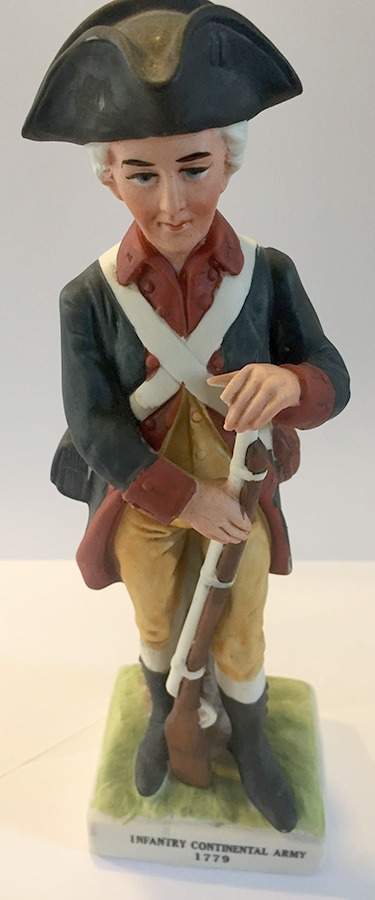 Lefton Figurines Infantry Continental Army 1779 - No Box by Lefton-1
