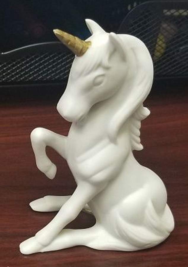 Lefton Figurines Unicorn-Sitting - No Box by Lefton-1