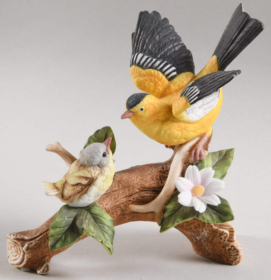 Lefton Figurines Goldfinches - No Box by Lefton-1