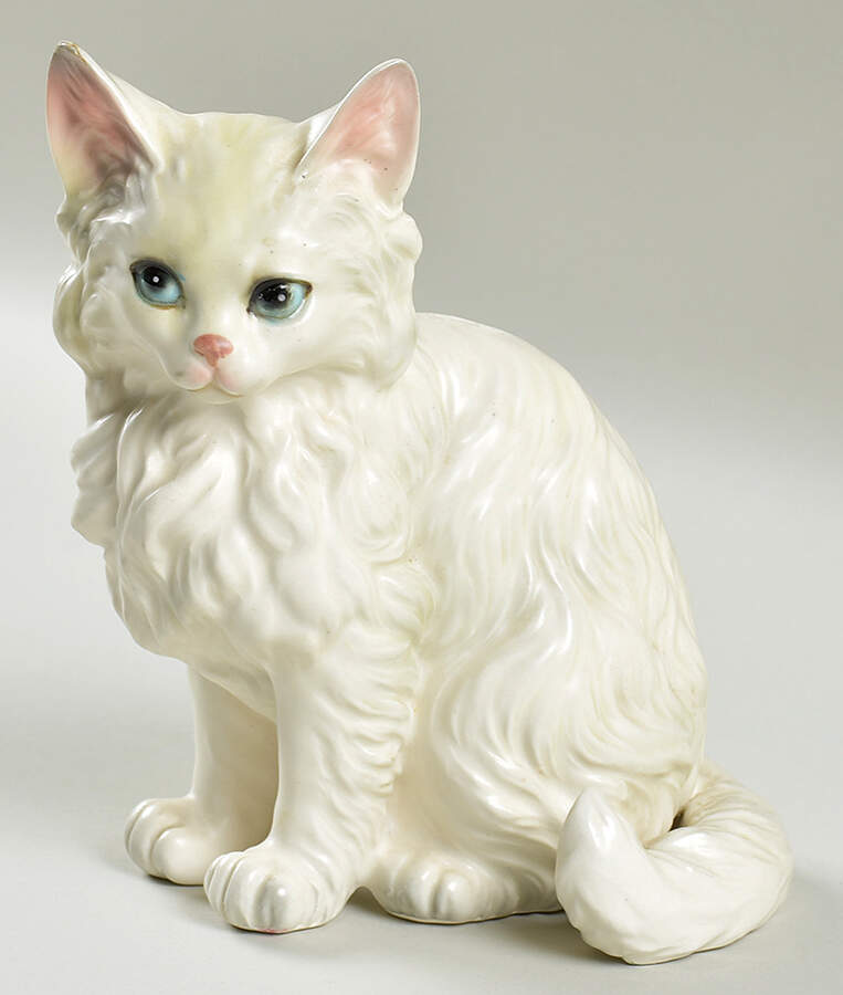 Lefton Figurines Persian Cat - No Box by Lefton-1