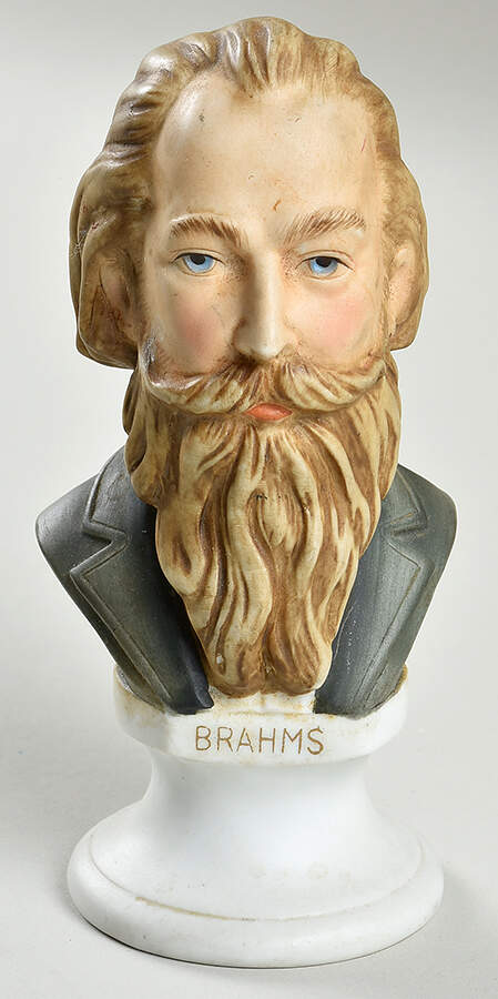 Composers Johannes Brahms - Small - No Box by Lefton-1