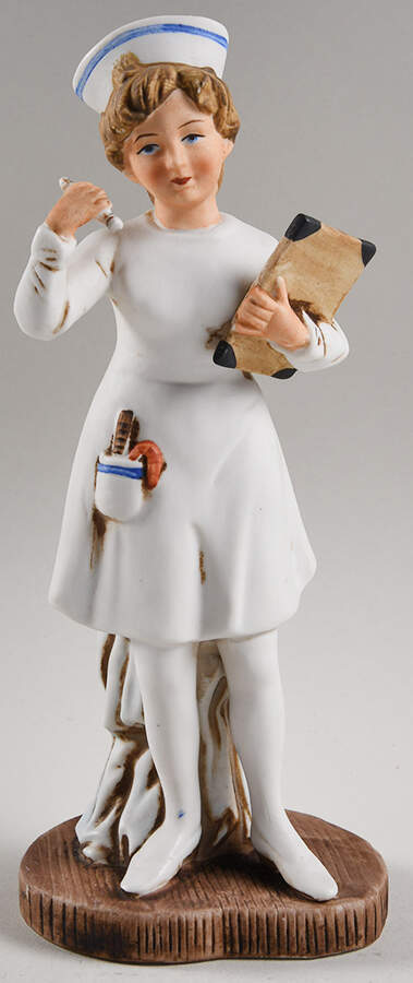 Lefton Figurines Nurse With Thermometer - No Box by Lefton-1