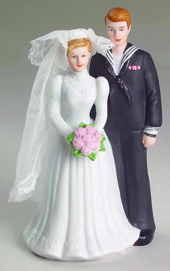 Lefton Figurines Bride & Groom - No Box by Lefton-1