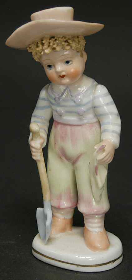 Lefton Figurines Boy Gardner - No Box by Lefton-1