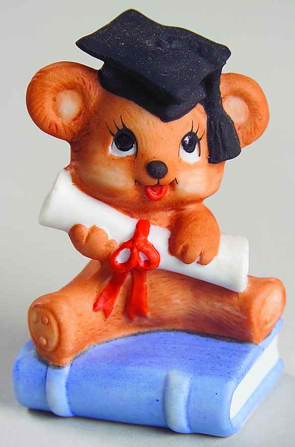 Lefton Figurines Graduate-Bear - Boxed by Lefton-1