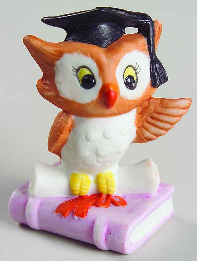 Lefton Figurines Graduate-Owl - Boxed by Lefton-1