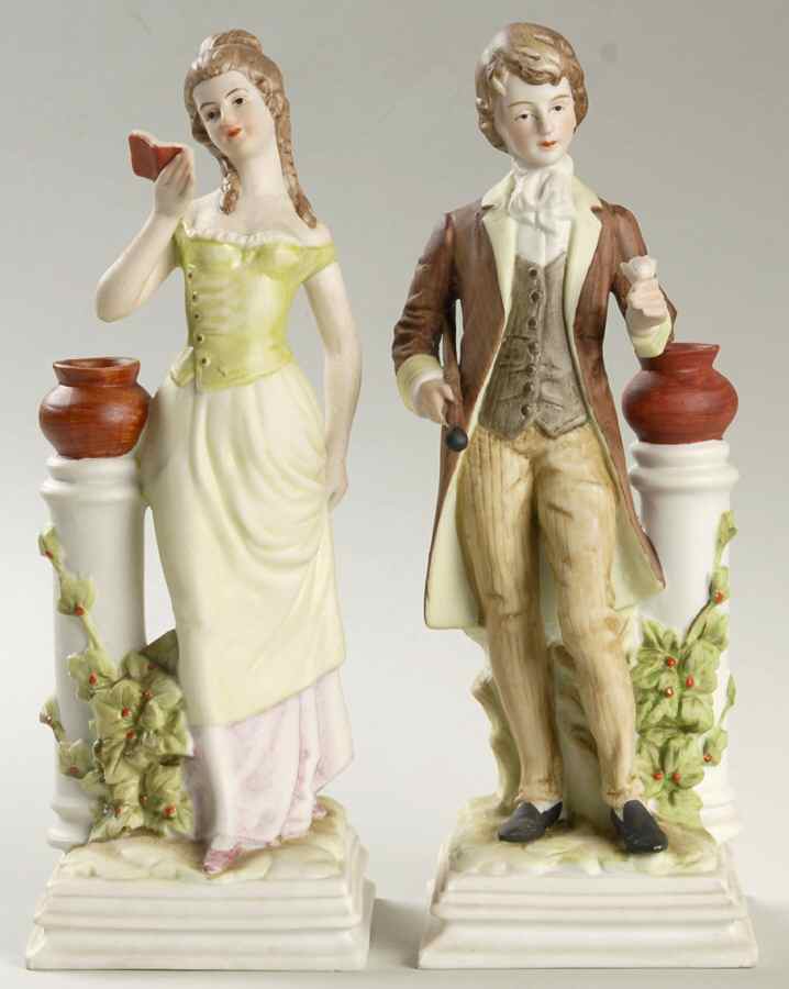 Lefton Figurines Colonial Pair - No Box by Lefton-1