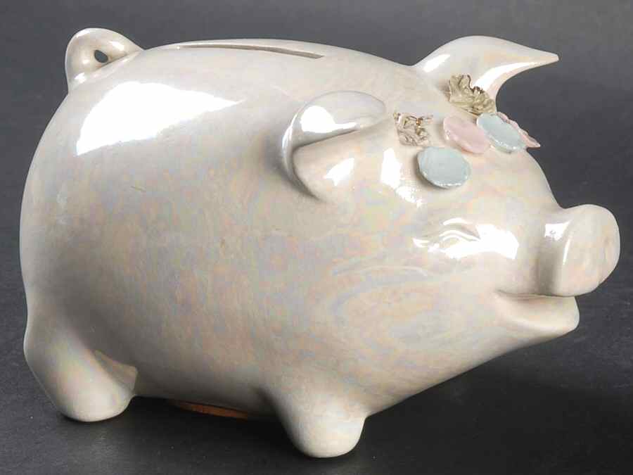 Lefton Figurines Piggy Bank - With Box Bx336 by Lefton-1