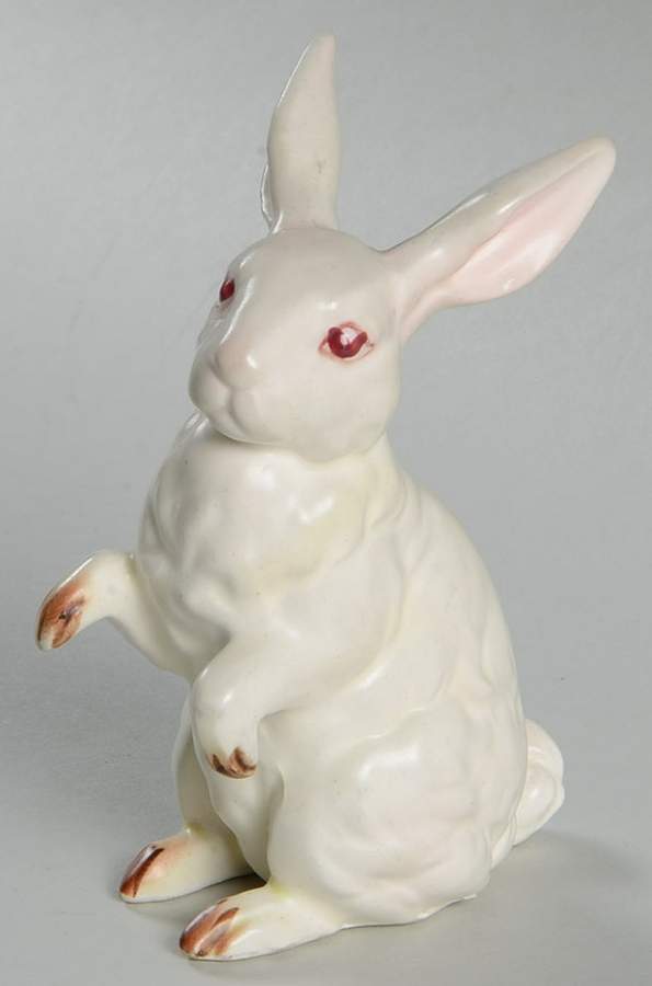 Lefton Figurines Rabbit-Standing-White - No Box by Lefton-1