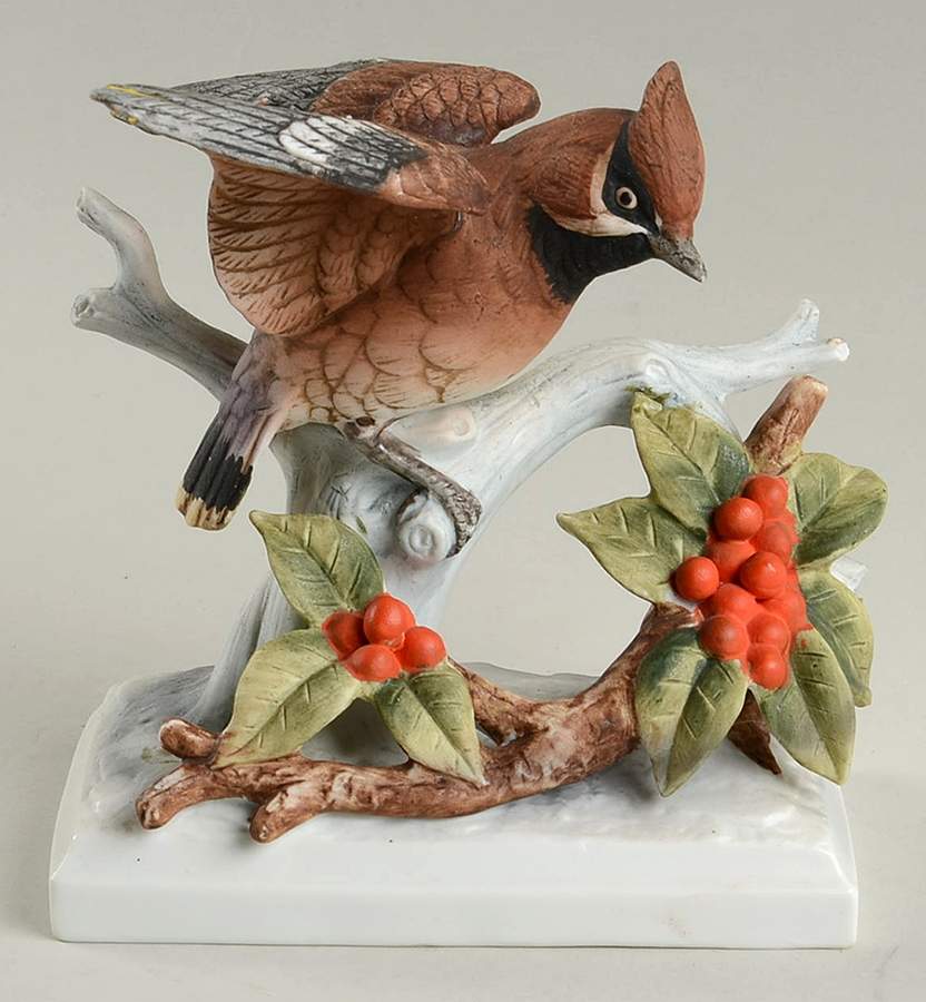 Lefton Figurines Waxwing - No Box by Lefton-1