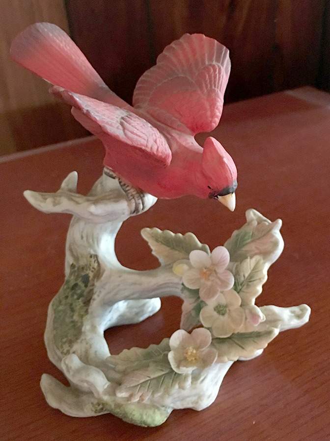 Lefton Figurines Cardinal On Branch - No Box by Lefton-1