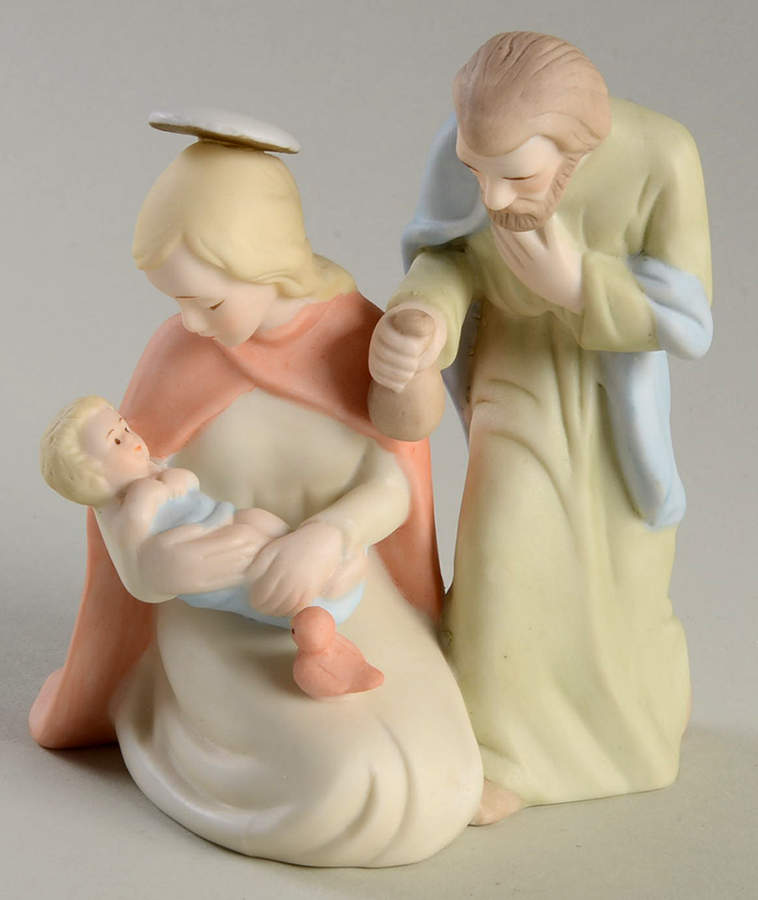 Christopher Collection Figurines and Giftware Holy Family - No Box by Lefton-1