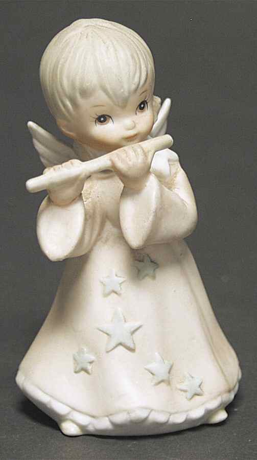 Christopher Collection Figurines and Giftware Angel With Flute - No Box by Lefton-1