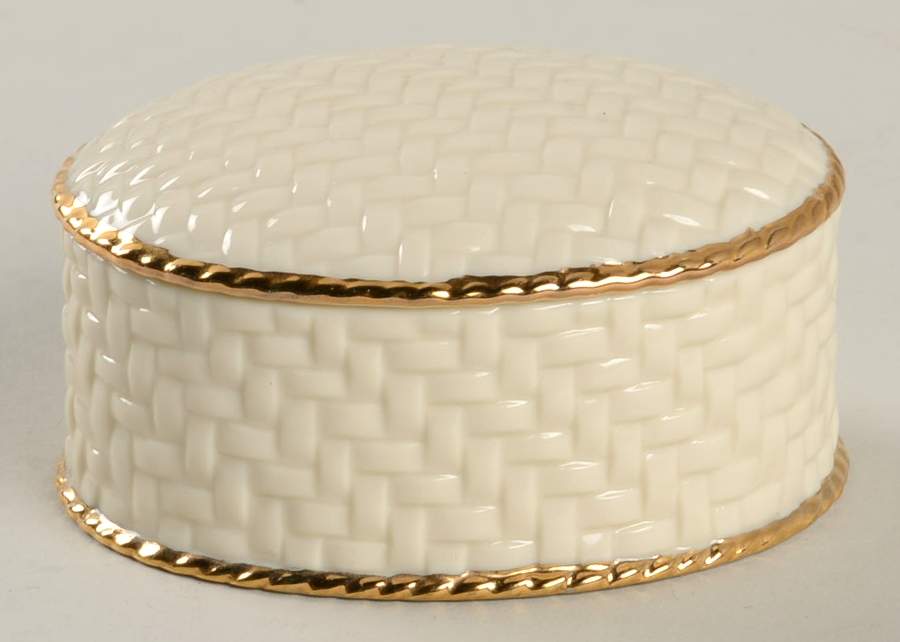Giftware 3" Round Box & Lid by Lenox-1
