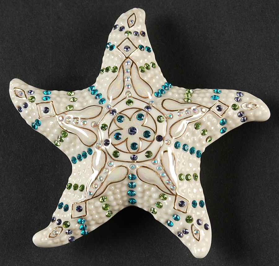 Jeweled Animals Sparkle Of The Sea - Starfish - No Box by Lenox-1