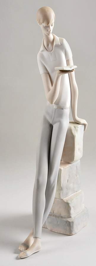 School Students Boy Student - Boxed by Lladro-1